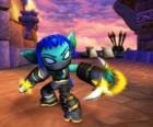 Skylander Stealth Elf, de ninja strijder. Leven Skylanders