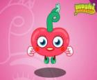 Luvli. Moshi Monsters. Een klein hartje