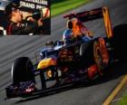 Sebastian Vettel - Red Bull - Melbourne, Grand Prize van Australië (2012) (2e plaats)