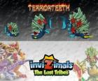 Terrorteeth, laatste evolutie. Invizimals The Lost Tribes. Aquatische Invizimal die zeer snel eet en die bijt alles