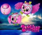 Uil uit PineGrove forest in de wereld van Zoobles