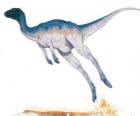 Zephyrosaurus was een tweevoetige corridor van slechts 1,8 meter in lengte met een gewicht van 50 kg