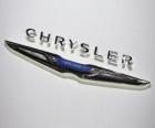 Chrysler-logo. Automerk uit Verenigde Staten