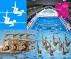 Synchroonzwemmen - Londen 2012-
