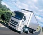 Vrachtwagen Volvo VM is een middelgrote vrachtwagen