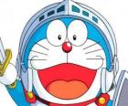 Doraemon in een van zijn avonturen