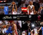 NBA Finals 2012, 4 th spel, Oklahoma City Thunder 98 - Miami Heat 104
