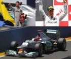 Michael Schumacher - Mercedes - GP van Europa 2012 (gerangschikt 3e)