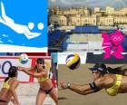 Strandvolleybal of beachvolleybal - Londen 2012 -