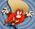 Yosemite Sam, de cowboy van de Looney Tunes