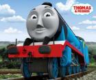 Gordon, de blauwe motor met nummer 4, de sneltrein