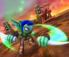 Skylander Stealth Elf, de ninja strijder. Leven Skylanders