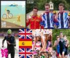 Mannen Triathlon Londen 2012