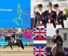 Paardrijden dressuur individuele Londen 2012
