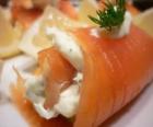 Zalm rollen