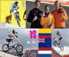 Vrouwen BMX fietsen Londen 2012