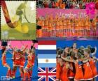 Vrouwen veldhockey Londen 2012