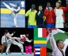 Mannen meer dan 80 kg taekwondo Londen 2012