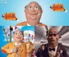 Burgemeester Milford Meanswell. Milford Meanswell is de burgemeester van Lazy Town