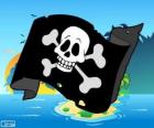 Junior piraat vlag