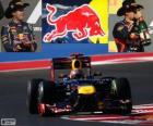 Sebastian Vettel - Red Bull - Grand Prix van Verenigde Staten 2012, 2º ingedeeld