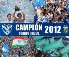 Vélez Sarsfield, kampioen van het Torneo Inicial 2012, Argentinië