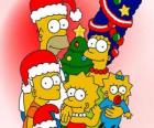 Die Simpsons wensen u een vrolijk kerstfeest