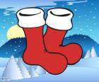 Santa Claus sokken