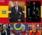 Vicente del Bosque FIFA 2012 van mannen voetbalcoach