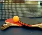 Ping-Pong rackets en bal