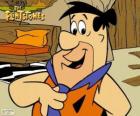 Fred Flintstone, hoofdpersoon van de avonturen van The Flintstones
