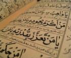 De Koran is heilig boek van de islam, bevat het woord van Allah heeft geopenbaard aan Zijn Profeet Mohammed