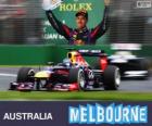 Sebastian Vettel - Red Bull - Grand Prix van Australië 2013, 3e ingedeeld
