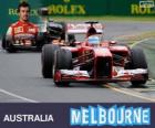 Fernando Alonso - Ferrari - Grand Prix van Australië 2013, 2º ingedeeld