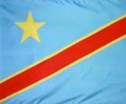 Vlag van de Democratische Republiek Congo