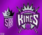 Logo Sacramento Kings, NBA-team. Pacific Division, Western Conference