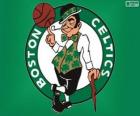 Logo Boston Celtics, NBA-team. Atlantic Division, Eastern Conference