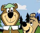 Yogi Bear en zijn vriend Boo-Boo