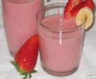 Aardbeien-banaan Smoothie