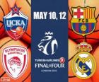 LaFinal Four 2013 Londen basketbal Euroleague