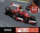 Felipe Massa - Ferrari - Grand Prix van Spanje 2013, 3e ingedeeld