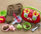 Accessoires voor het spelen op het strand