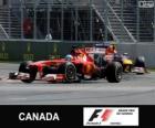 Fernando Alonso - Ferrari - 2013 Canada Grand Prix, 2º ingedeeld