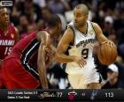 2013 NBA Finals, 3de match, Miami Heat 77 - San Antonio Spurs 113