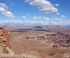 De woestijn van Moab in de staat Utah is een van de meest bezochte natuurlijke toeristische bestemmingen in Verenigde Staten