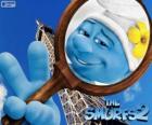 De Hippe Smurf, een van de Smurfen in de Parijs avonturen