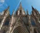 De kathedraal van Barcelona, Spanje Spanje