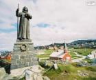 Standbeeld van Hans Egede, Nuuk, Groenland