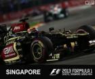 Kimi Räikkönen - Lotus - 2013 Singapore Grand Prix, 3e ingedeeld