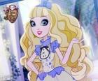 Blondie Lockes, een jong meisje van Royal in Ever After High